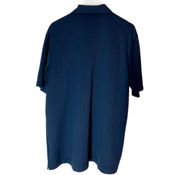Nike Golf Dry Fit Navy Polo Shirt - Picture 2 of 4